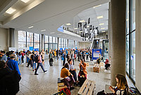 Blick ins Foyer des Henry-Ford-Baus Foto: André Wagenzik